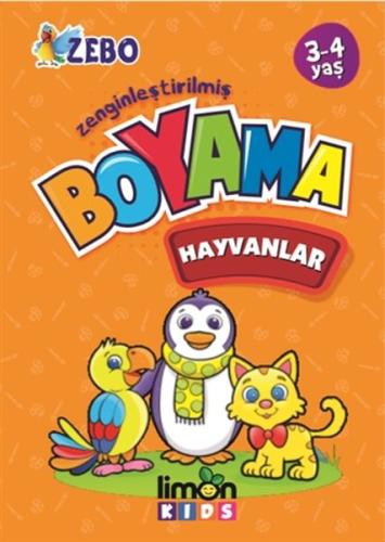 Zenginleştirilmiş Boyama - Hayvanlar 3-4 Yaş